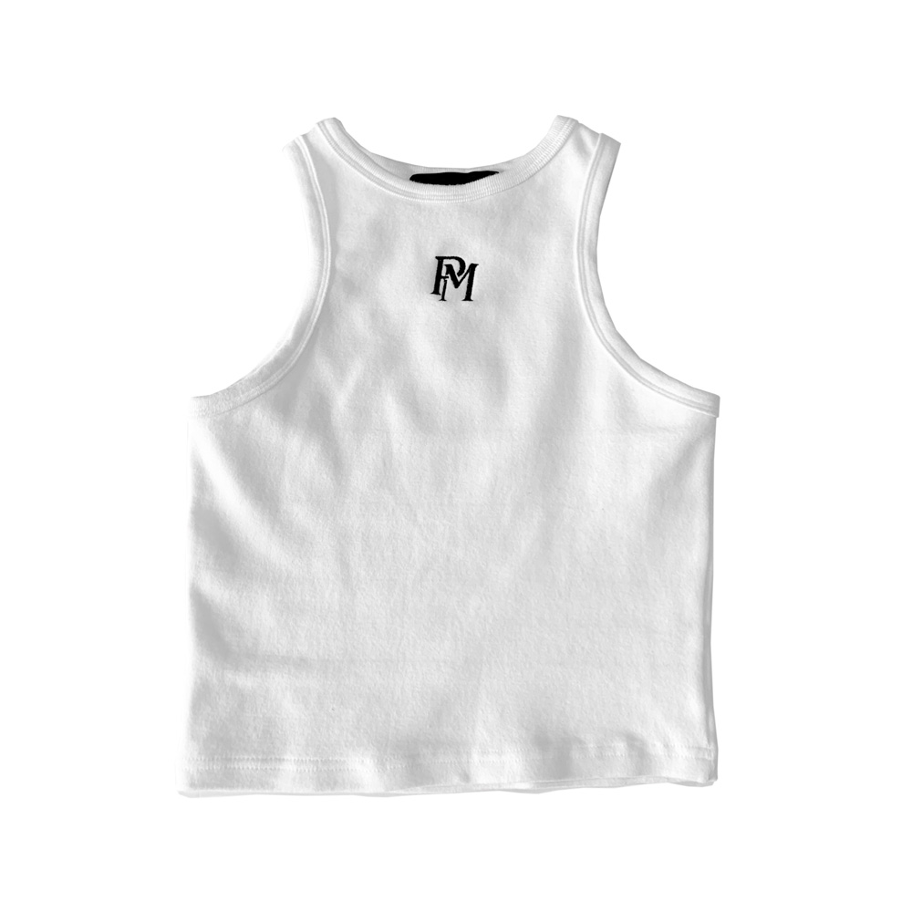 OFFICIAL SLEEVELESS TOP (WHITE)