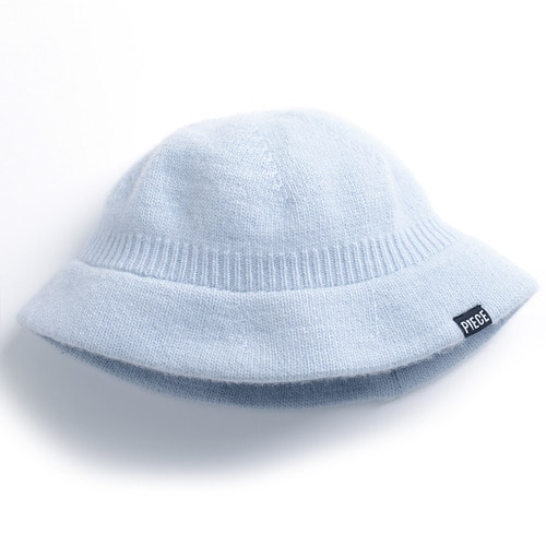 CASHMERE BUCKET HAT (SKY BLUE)