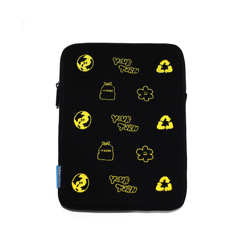 ★1+1★[EZwithPIECE] YOUR TURN TABLET POUCH (BLACK)