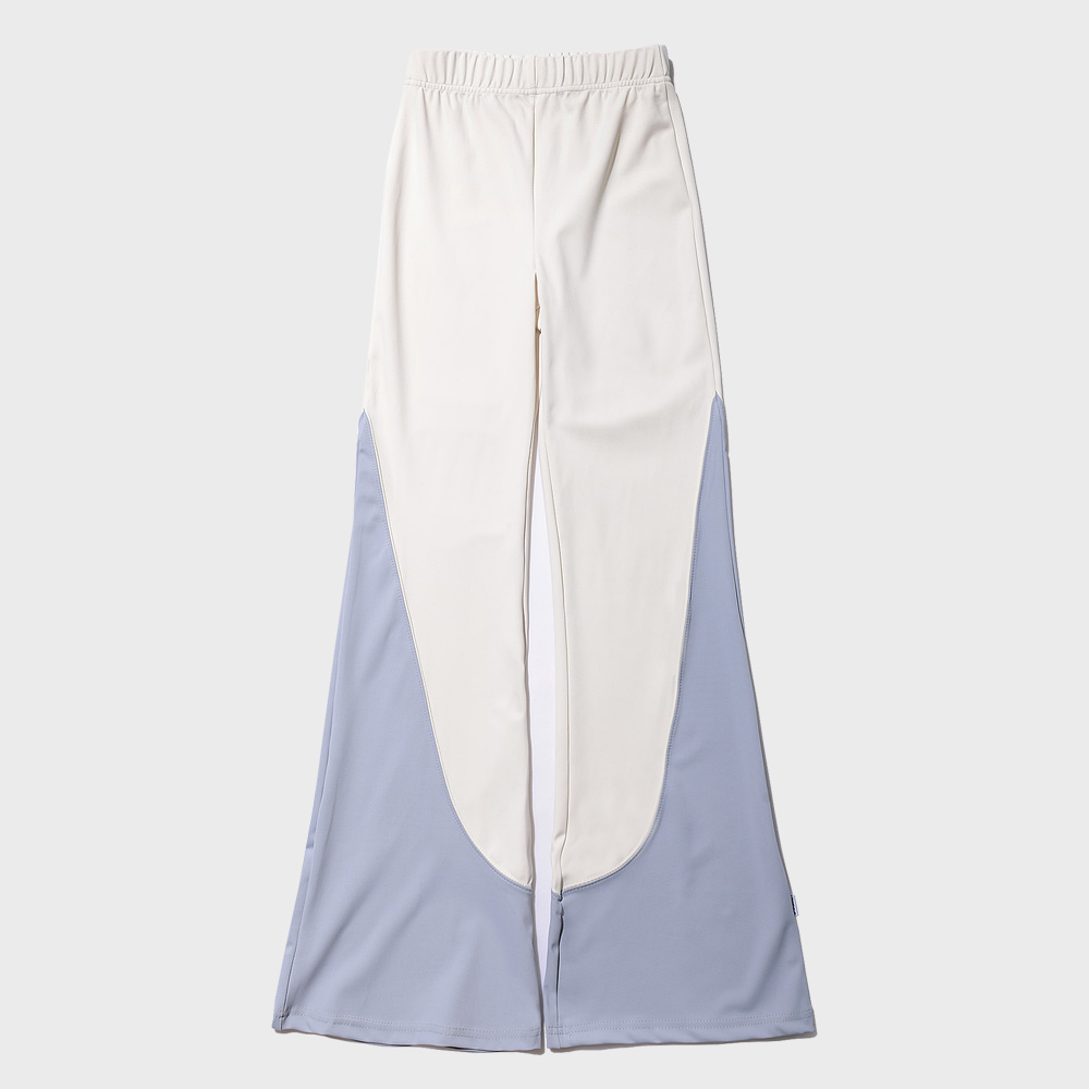 TRACK JERSEY BOOT PANTS (OFF WHITE)