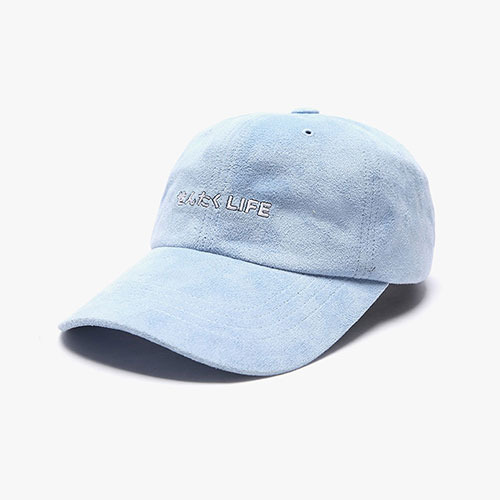 ★1+1★SENTAKU SUEDE CAP (DUSTY BLUE)