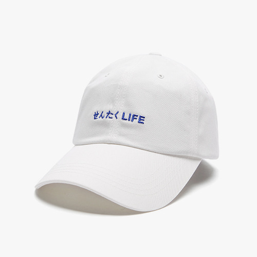 SENTAKU LIFE TWILL CAP (WHITE)